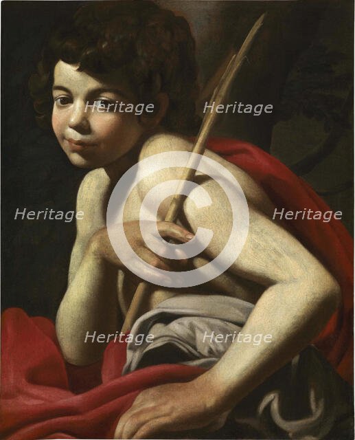 Saint John the Baptist as a Boy. Creator: Caracciolo, Giovanni Battista (1578-1635).