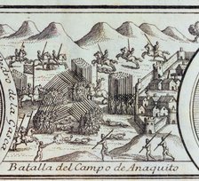 Conquest of Peru, 3rd Civil War, 'Battle of the Añaquito field' (now Ecuador), battle that faced …