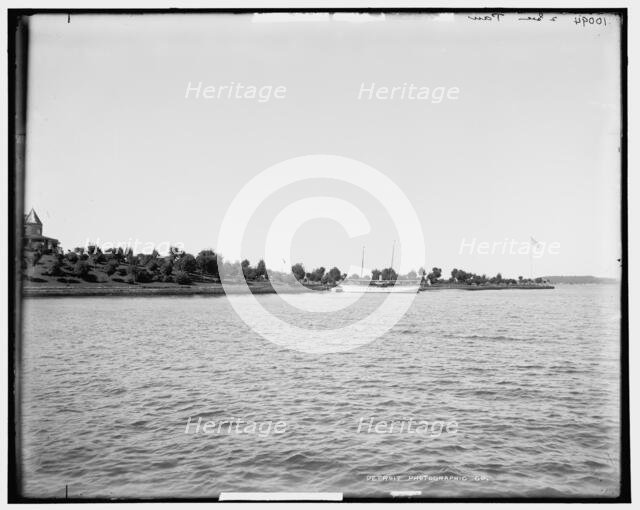 Calumet Island, Thousand Islands, N.Y., between 1890 and 1901. Creator: Unknown.