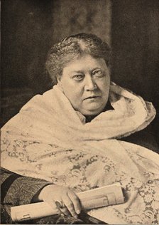 Helena Blavatsky (1831-1891), c. 1889.
