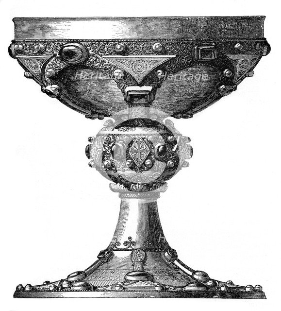 Chalice, said to be of Saint-Remy, (1870). Artist: Unknown