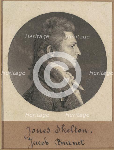 Jacob Burnet, 1807. Creator: Charles Balthazar Julien Févret de Saint-Mémin.