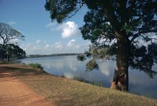 Nuwara Wewa, an artificial lake, in Anuradhapura, 2nd century. Artist: Unknown