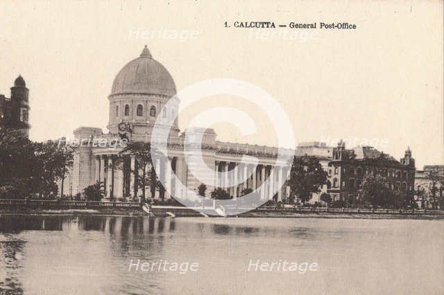 'Calcutta - General Post-Office', c1900. Artist: Unknown.