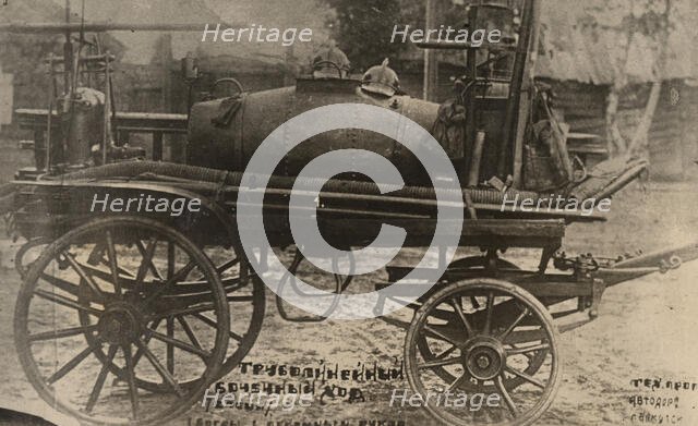 Pipeline barrel stroke, early 20th century. Creator: Unknown.