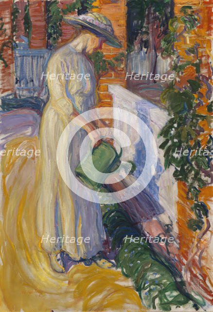 Summer Evening, 1912. Creator: Vilho Sjöström.