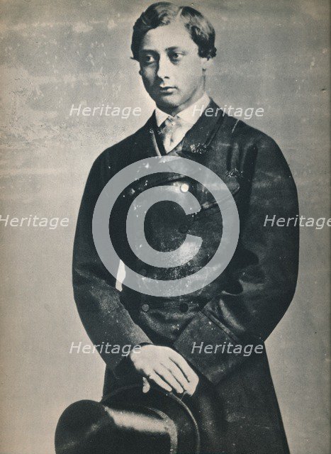 'Edward VII as Prince of Wales, New York,1860', 1860, (1939). Artist: Mathew Brady.