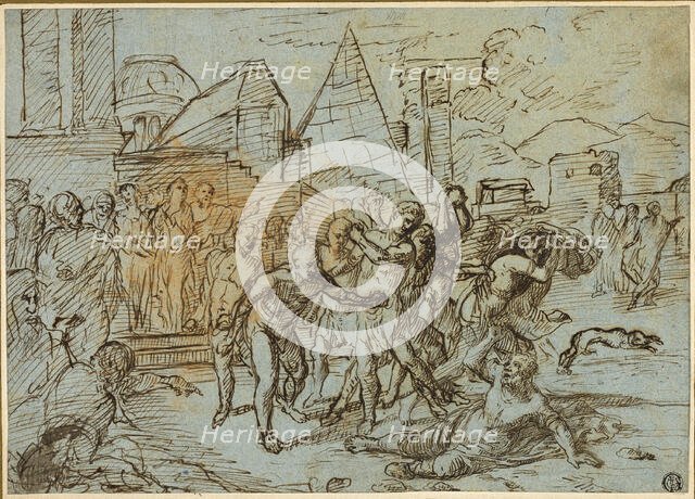 Stoning of Saint Stephen, n.d. Creator: Raymond Lafage.