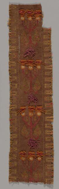 Band Fragments, Peru, 1000/1476. Creator: Unknown.
