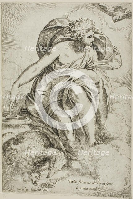 Saint John the Evangelist, 1567. Creator: Paolo Farinati.