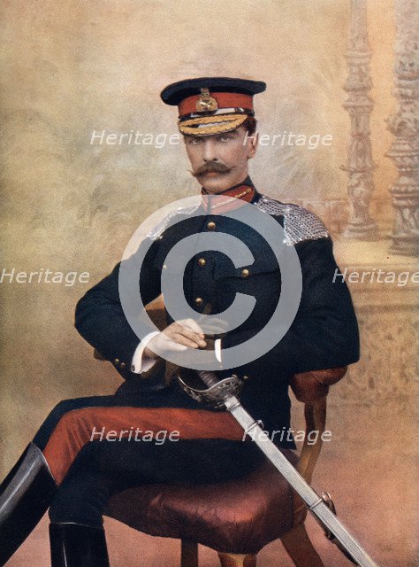Major-General JM Babington, commanding 1st Cavalry Brigade in South Africa, 1902.Artist: C Knight