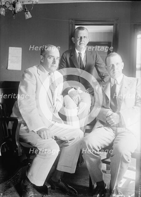 Charles H. Bentley of Food Administration - Left, 1917. Creator: Harris & Ewing.