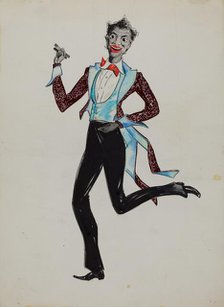 Negro Minstrel, c. 1936. Creator: Sebastian Simonet.