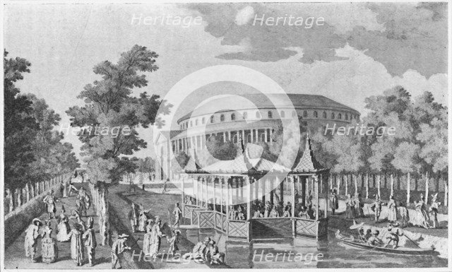 'Ranelagh in 1752, after Canaletti', c1750, (1904). Artist: Charles Grignion.