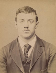 Forti. Alfred. 18 ans, né à Milan (Italie). Restaurateur. Anarchiste. 27/2/94., 1894. Creator: Alphonse Bertillon.