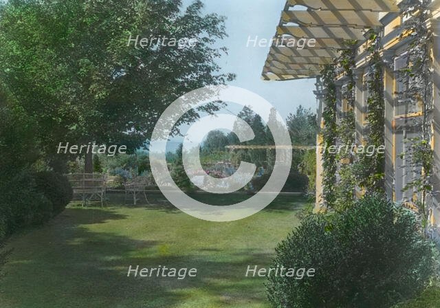 "Welwyn," Harold Irving Pratt house, 100 Crescent Beach Road, Glen Cove, New York, c1914. Creator: Frances Benjamin Johnston.