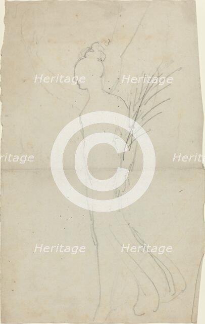 Striding Female with Palm. Creator: John Flaxman.