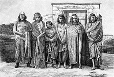 A group of Patagonians, Argentina, 1895. Artist: Unknown