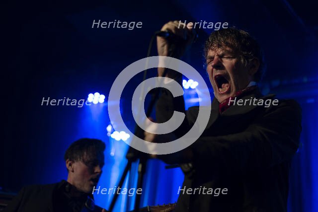 Simon Huw Jones, And Also The Trees live at The Lexington, London, Nov 2022. Creator: Annapaola Marchesani.