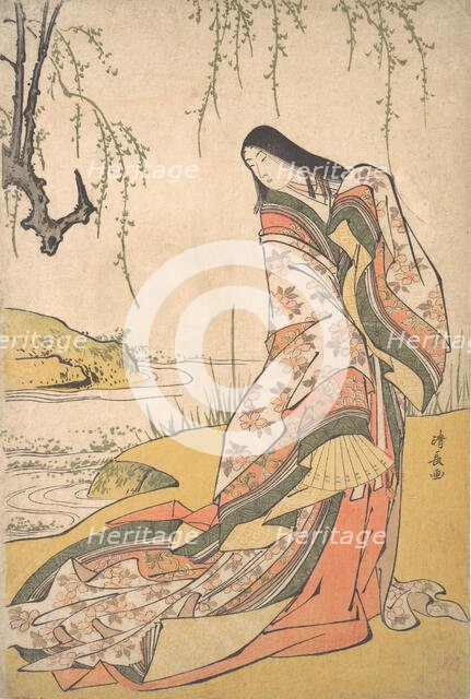 Kanjo: A Court Lady, ca. 1790. Creator: Torii Kiyonaga.