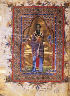 St Basil the Great. Artist: Anon