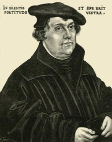 'Martin Luther', c1520-1530, (1890).   Creator: Unknown.