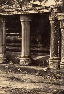 Grande Pagode - Colonnade de l'Esplanade, 1866. Creator: Emile Gsell.