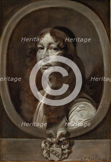 Heinrich von Delwig, Swedish Colonel, 1640-1682. Creator: Abraham Wuchters.