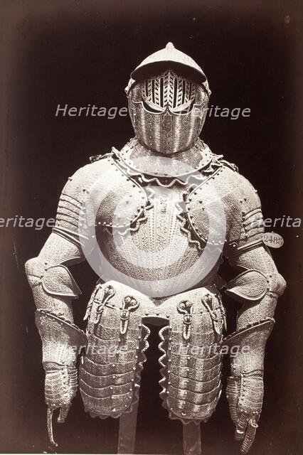 Armor Of Philip III, Printed 1857 circa. Creator: Charles Clifford.