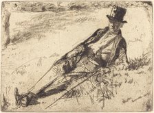 Greenwich Pensioner, 1859. Creator: James Abbott McNeill Whistler.
