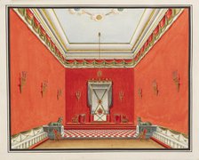 Masonic Lodge. From "Rite Ecossais Philosophique", c1815. Creator: Anonymous.