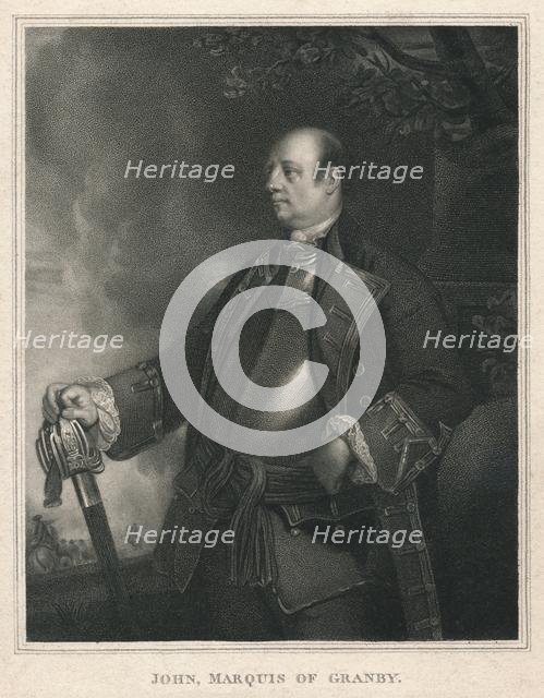 'John, Marquis of Granby', c1758-1760, (1810). Creator: William Bond.