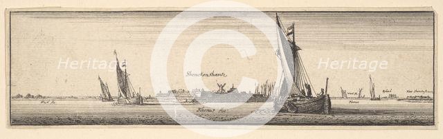 Schenkenschanz, 1642-1644. Creator: Wenceslaus Hollar.