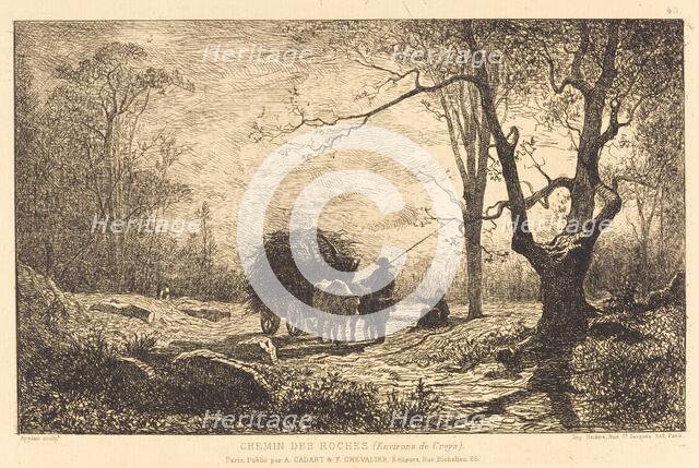 Chemin des Roches. Creator: Adolphe Appian.