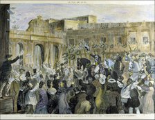 Triumphal Entry into La Havana by General Arsenio Martinez Campos' (1831-1900), Spanish military,…