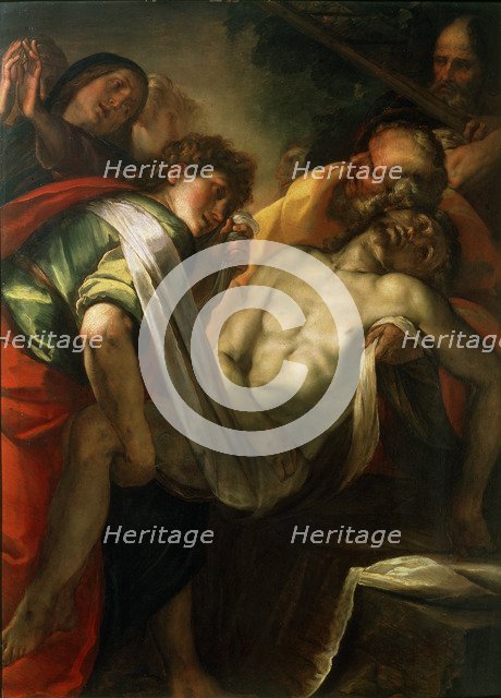 'The Entombment of Christ', 1620s. Artist: Giulio Cesare Procaccini