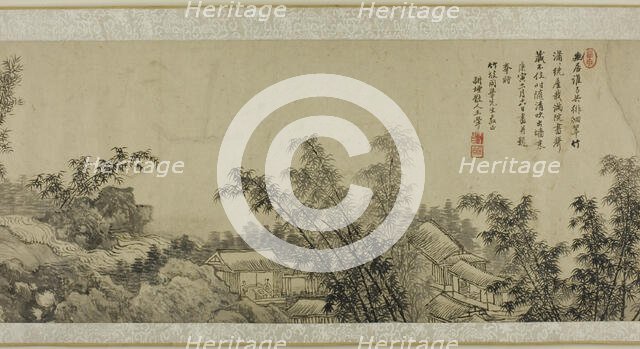 The Bamboo Slope, Qing dynasty (1644-1912), 1710. Creator: Wang Hui.