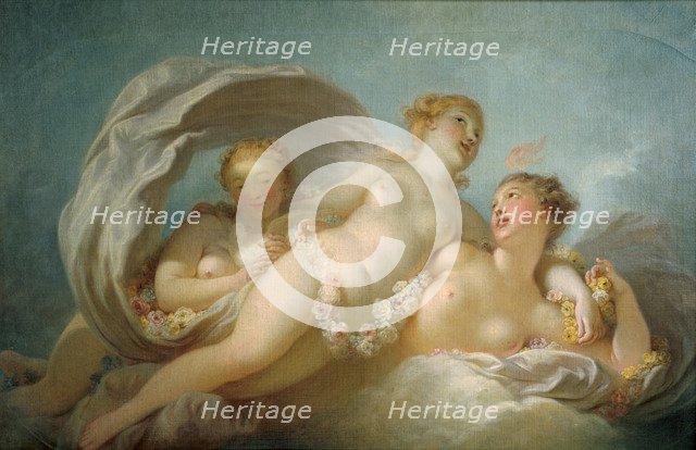 'The Three Graces', 18th century. Artist: Jean-Honore Fragonard
