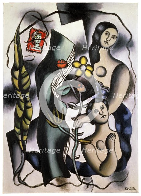 'Postcard', 1932.  Creator: Fernand Leger.