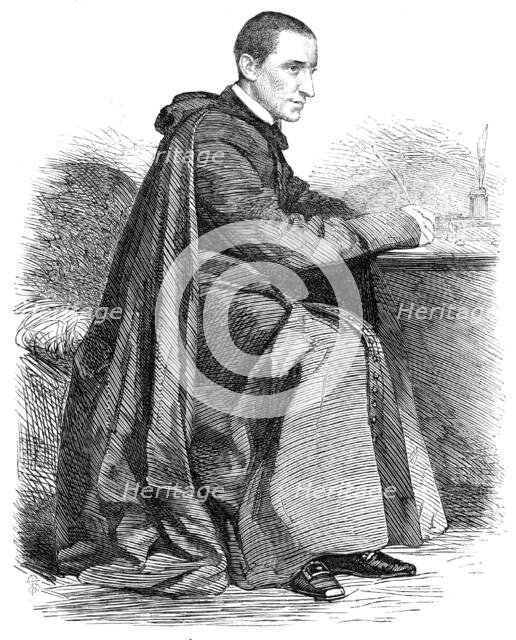 Monsignore De Mérode, lately the Pope's Minister of War, 1865. Creator: Unknown.