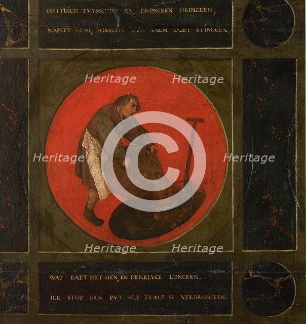 Twelve Proverbs, 1558. Creator: Bruegel (Brueghel), Pieter, the Elder (ca 1525-1569).