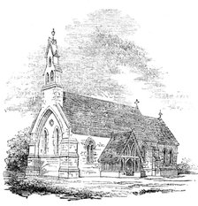 Denshanger Church, 1854. Creator: Unknown.