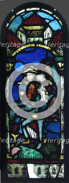 The Flight Into Egypt, French, 13th century style. Creator: Unknown.