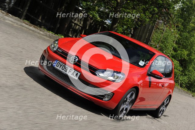 VW Golf GTI mk 6 2008. Artist: Simon Clay.