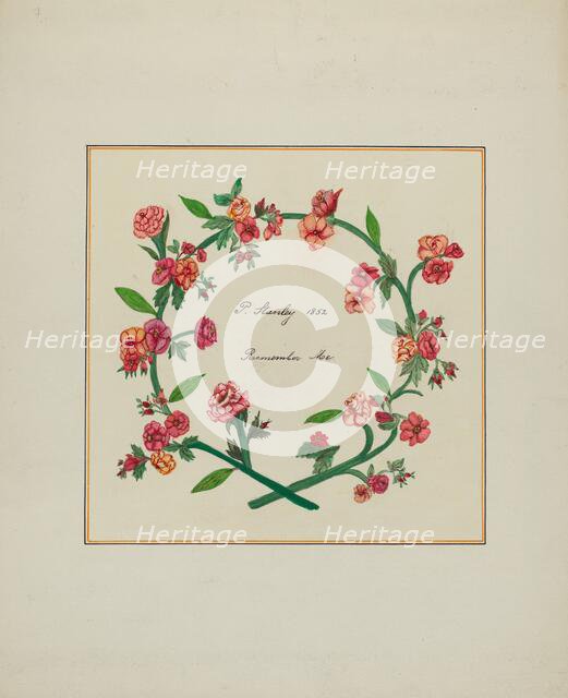 Pieced Autograph Quilt (1 Piece), c. 1936. Creators: Cornelius Christoffels, Margaret Linsley.