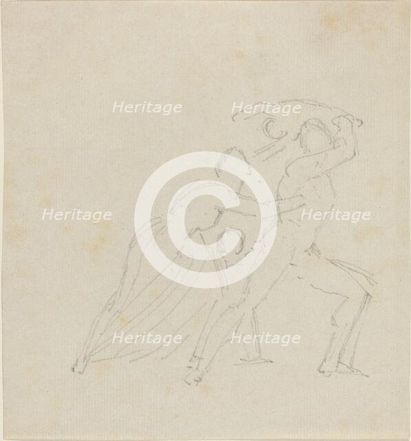 Study for "The Fury of Athamas", probably c. 1790/1794. Creator: John Flaxman.