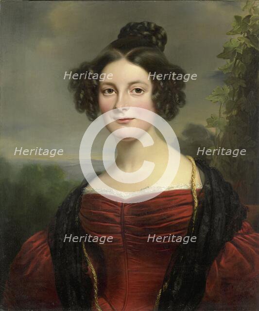 Catharina Annette Fraser (1815-92), 1834. Creator: Jan Adam Kruseman.