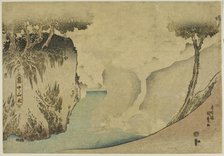 Mountain Landscape in the Mist (Muchu no sansui), c. 1830/44. Creator: Utagawa Kunisada.