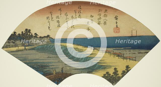 Clearing Weather at Susaki (Susaki seiran), from the series "Eight Views of the Eastern..., 1836/37. Creator: Ando Hiroshige.