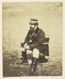 Thomas Graham Russell (1748-1843), General, Taken at the Crimea, 1855. Creator: Roger Fenton.